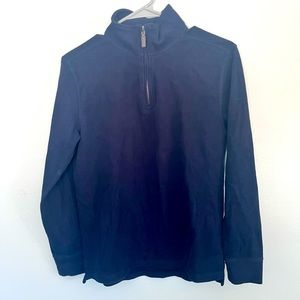 J crew Crewcuts Navy blue 1/4 zip